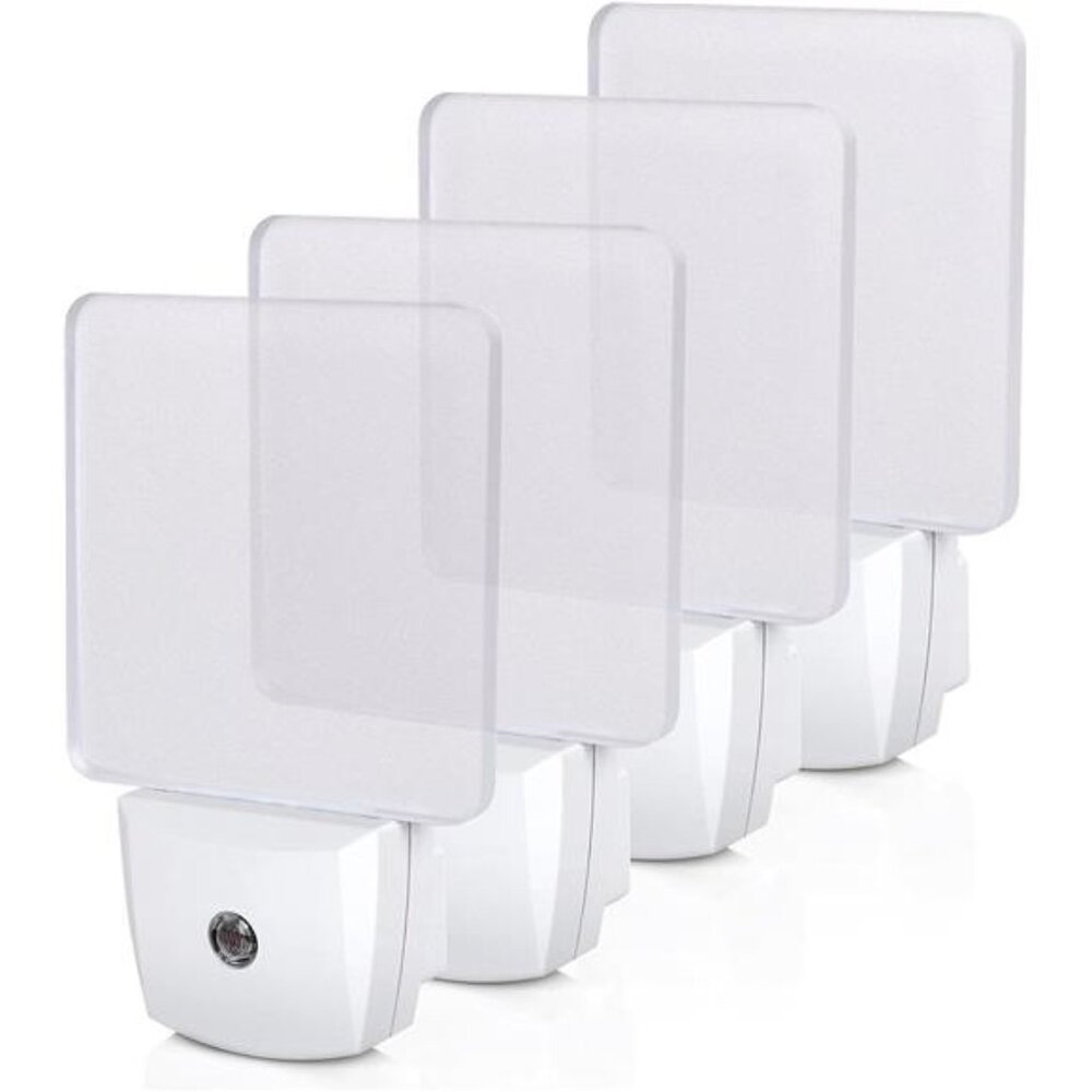 Plug in LED Night Light with Light Sensor, Dusk to Dawn, Kids Nightlight
